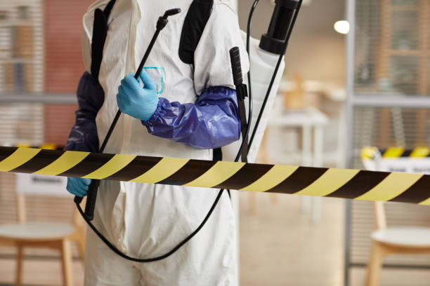 Professional Biohazard technician working in Matlock, IA